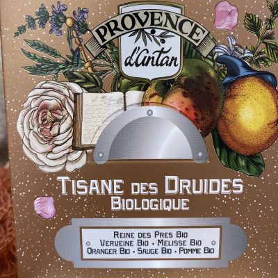 Organic herbal tea of the Druids - Provence d'Antan - Sage & Rose