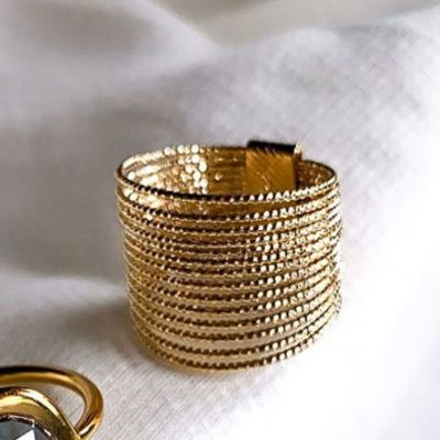 Sophie Deschamps Extase Ring - 3 micron gold plated - Made in Lyon