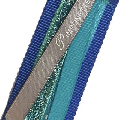 Turquoise ribbons