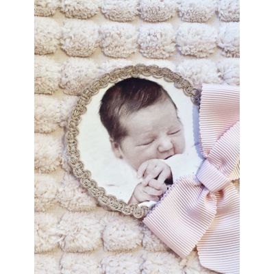 Personalized baby photo cover