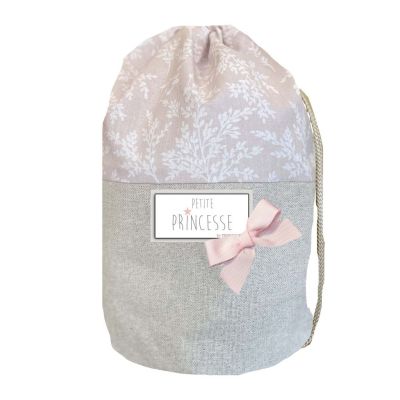 Baby personalized backpack -Nude floral