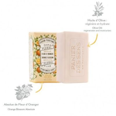 Orange blossom scented soap - Panier des Sens en Provence - Made in Marseille