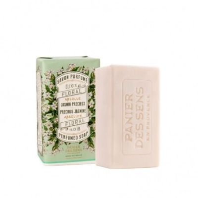 Precious Jasmine scented soap - Panier des Sens en Provence - Made in Marseille