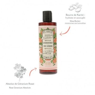 Shower gel Geranium Rosat - Panier des Sens