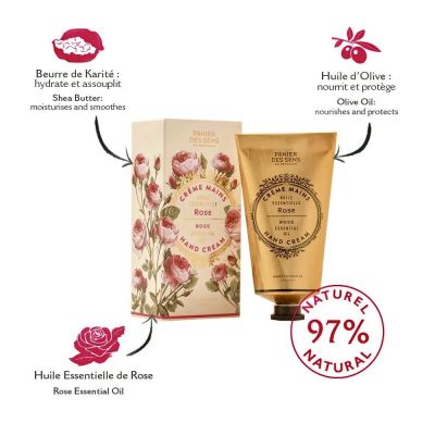 Hand cream Rose - Panier des Sens