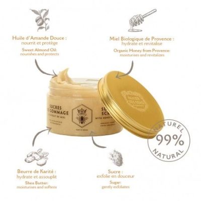 Scrub San - Body Exfoliating Regenerating Honey - Basket of Sens