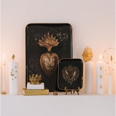 Boncoeurs trays: Maria heart and Mona heart