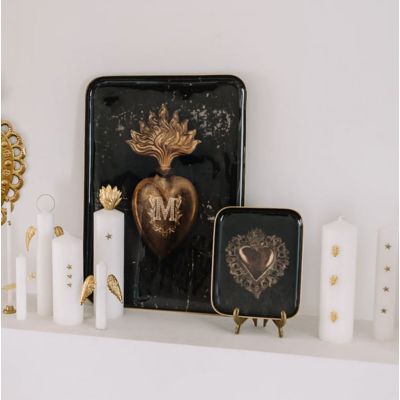 Boncoeurs trays: Maria heart and Mona heart