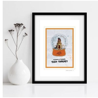 Happy Print Hermès Therapy Frame - Stephane Gautier