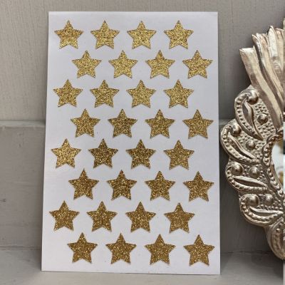 Stars glitter stickers - Tendrement Fé