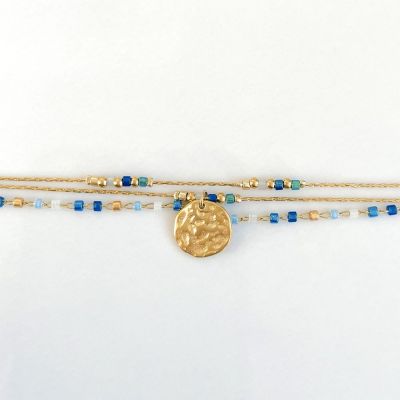 Triple bracelet Miyuki Ocean