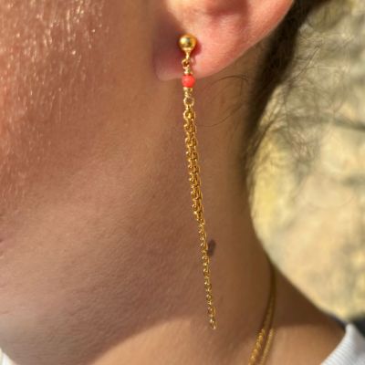 asymmetrical Earring - made in France