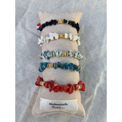 June bracelet - semi precious stones