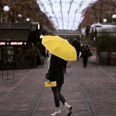 Mini Umbrella - Yellow