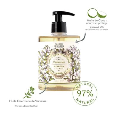 Panier des sens - Verbana Marseille liquid soap