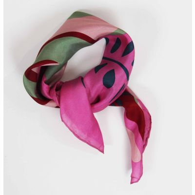 Les belles Vagabondes - mini silk scarf in its pretty box