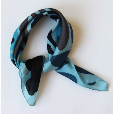 Les belles Vagabondes - mini silk scarf 50x50cm