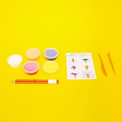 Omy - Pencil kit to make with magic modeling clay