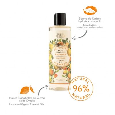 Panier des Sens - Provence shower gel with citrus zest and cypress