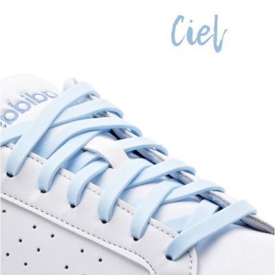 Gorilla elastic shoelaces - Sky Blue