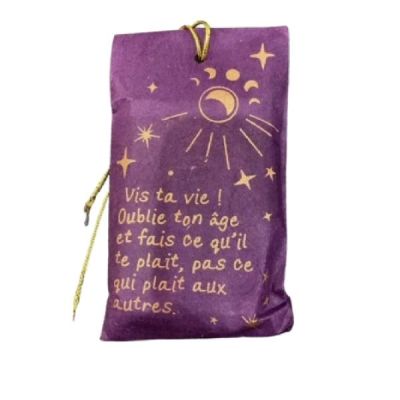 Purple positive thoughts soap bars