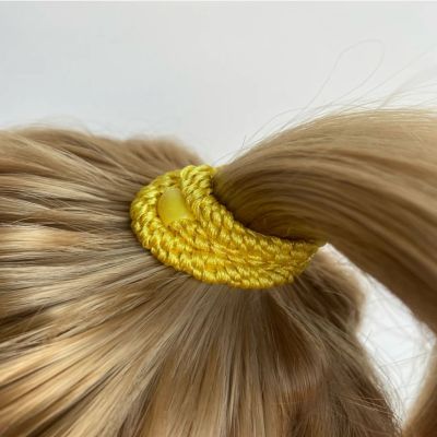 KKNEKKI hair elastic -  Yellow glitter