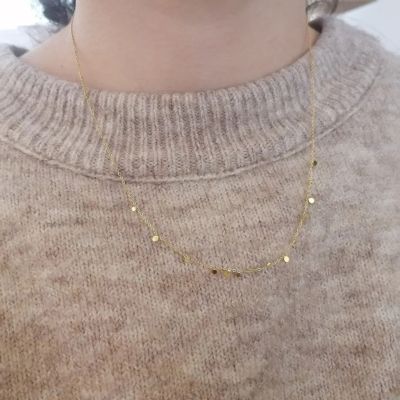 confetti necklace