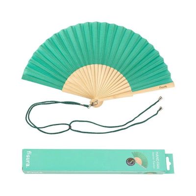 Fisura - green hand fan