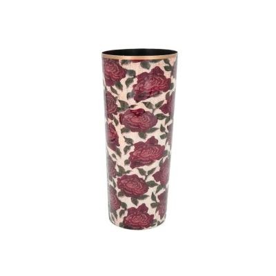 Boncoeurs roses vase