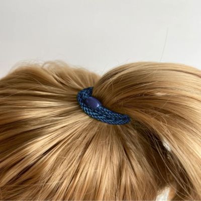 KKNEKKI hair elastic - Fine Indigo blue