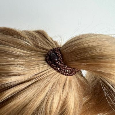 KKNEKKI hair elastic - Fine Brown