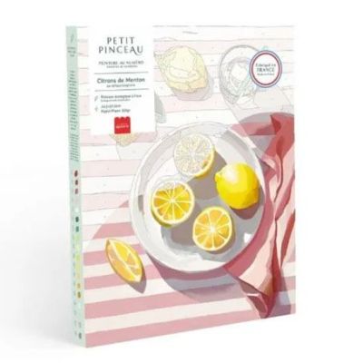 Paint by Number Box - Menton lemons