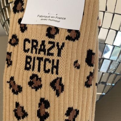 Felicie Aussi - Crazy bitch glitter socks