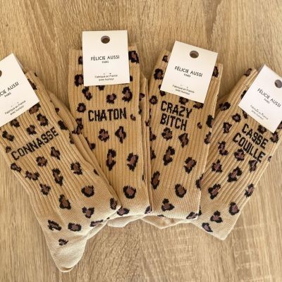 Felicie Aussi - Leopard Kitten Socks