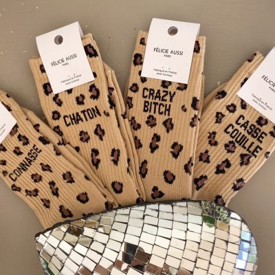 Felicie Aussi - Leopard Kitten Socks