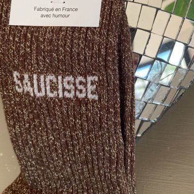 Felicie Aussi - Glitter Sausage Socks