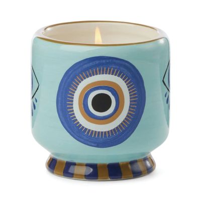 A Dopo Ceramic Candle "Eye" Hand Painted - Incense and Smoke