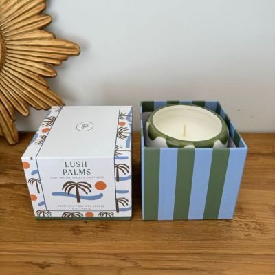 Hand painted Paddywax candle in a pretty box