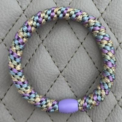 KKNEKKI hair elastic - Blue sea lavender Glitter