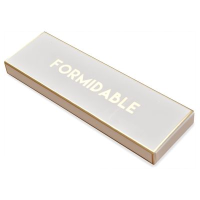 Formidable white amber incense sticks with support