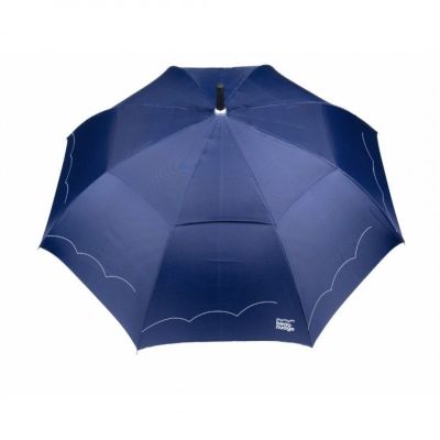 Large eco-responsible umbrella with its absorbent cover