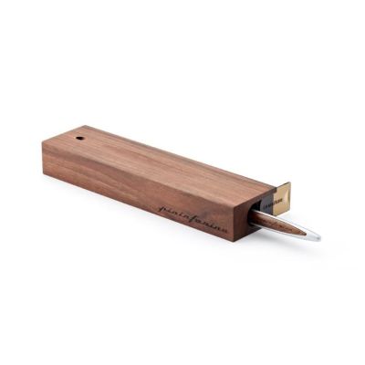 Pininfarina - Cambiano Walnut Wood Ballpoint Pen with Desk Stand