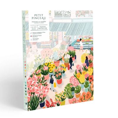 Paint by Number Box - Flower market