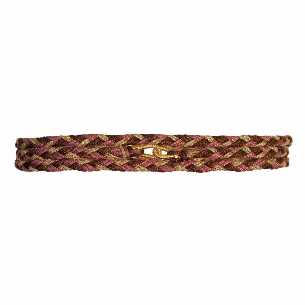 Sing A Song bracelet 3 turns in bass cord - rosewood